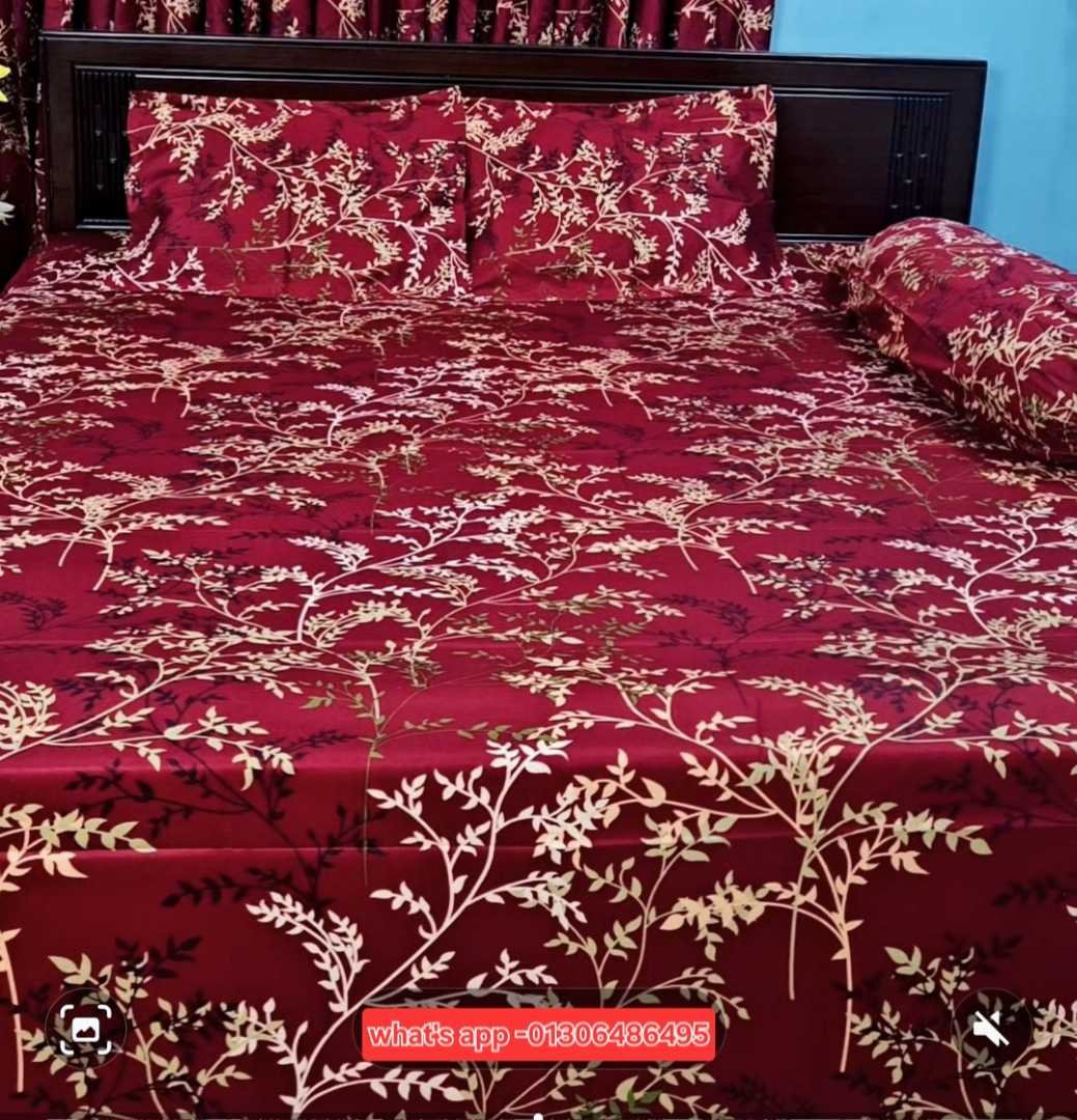 Exclusive,100%,Cotton,Bed,Sheet,7.5,feet,by,8,feet